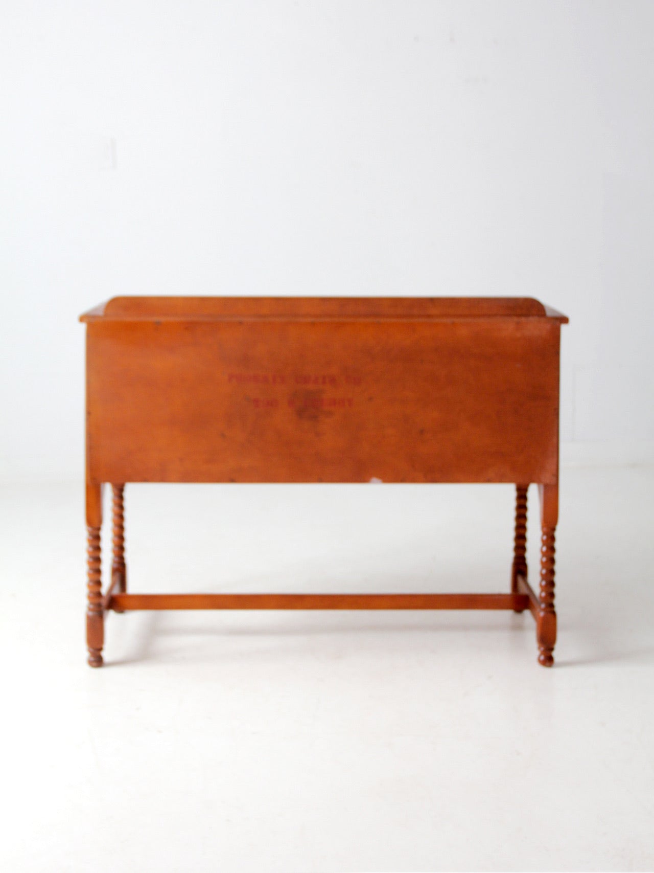 vintage Phoenix Chair Co floral buffet cabinet