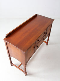 vintage Phoenix Chair Co floral buffet cabinet