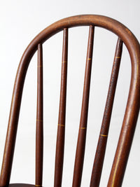 antique Webster Mfg Co children's chair pair