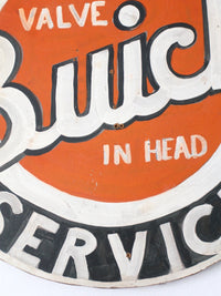 vintage Buick Valve in Head Service sign