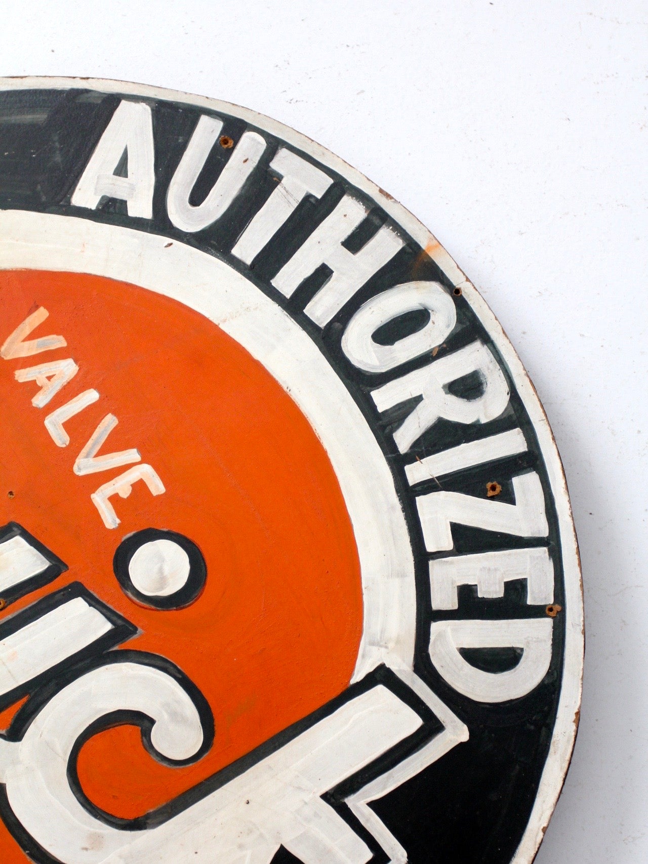 vintage Buick Valve in Head Service sign