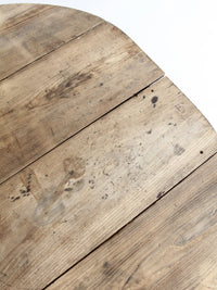 antique drop leaf dining table