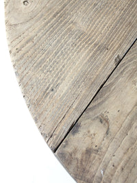 antique drop leaf dining table