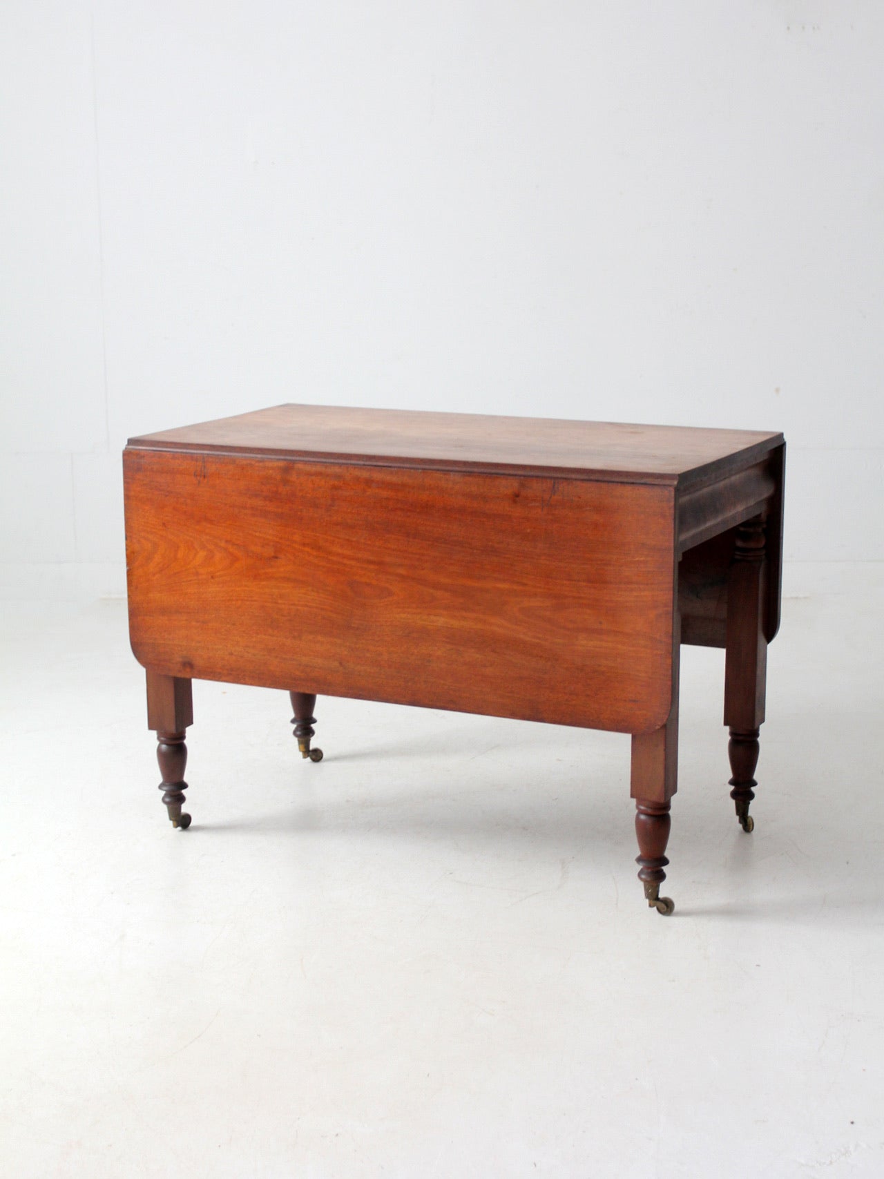 antique mahogany drop leaf table