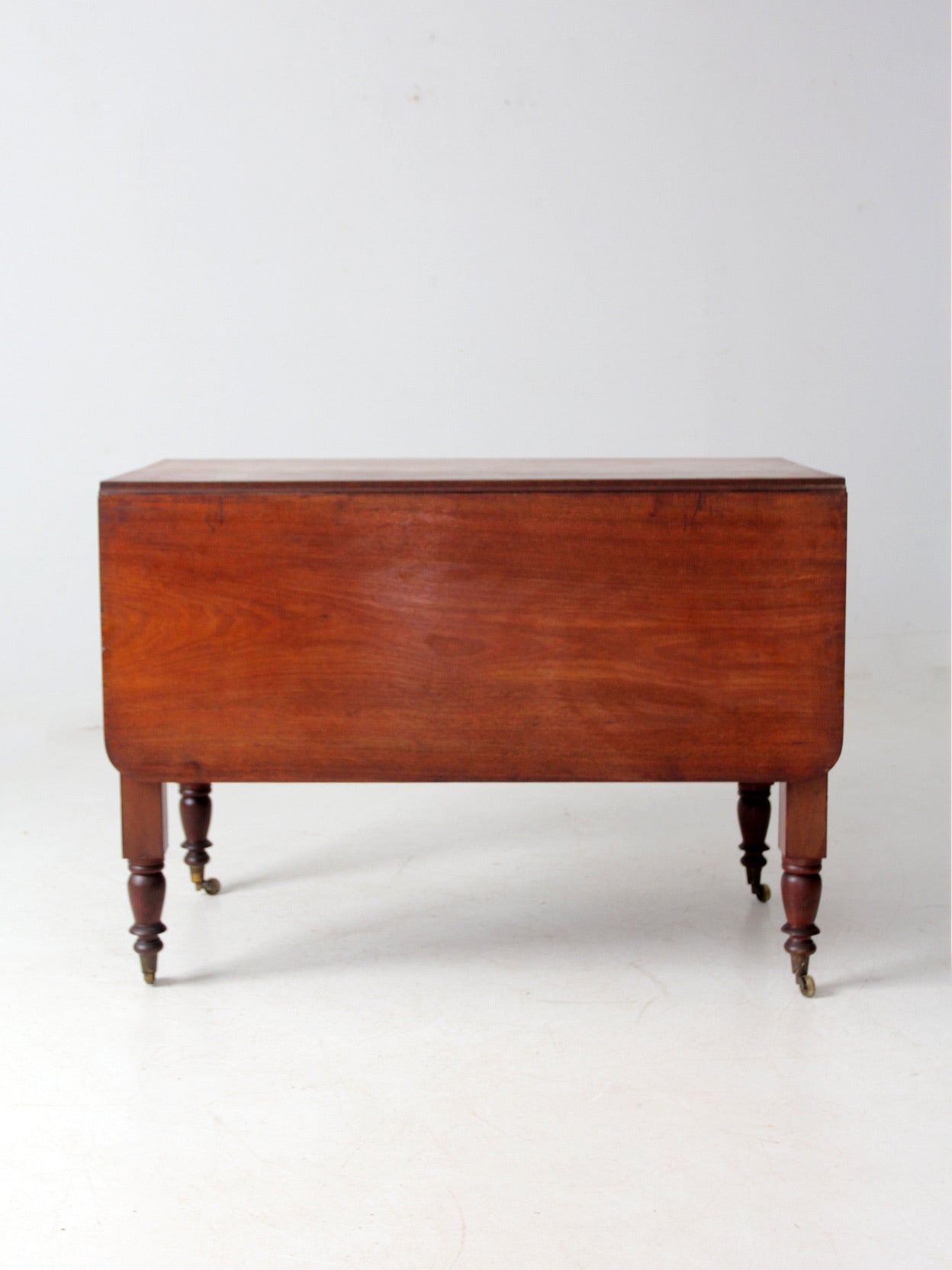 antique mahogany drop leaf table