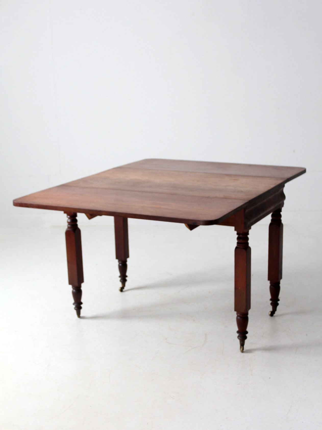 antique mahogany drop leaf table