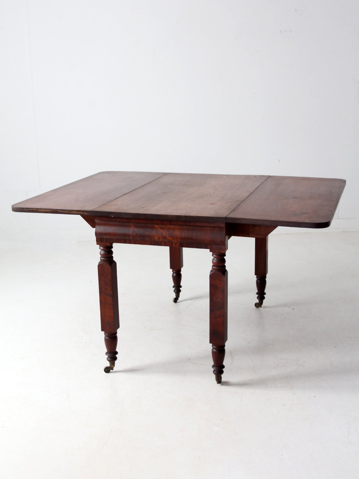 antique mahogany drop leaf table