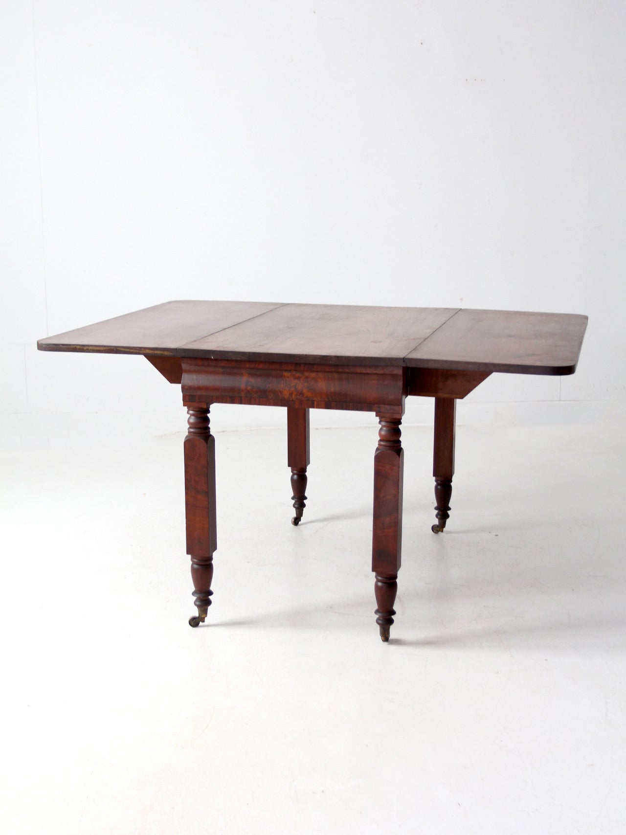 antique mahogany drop leaf table