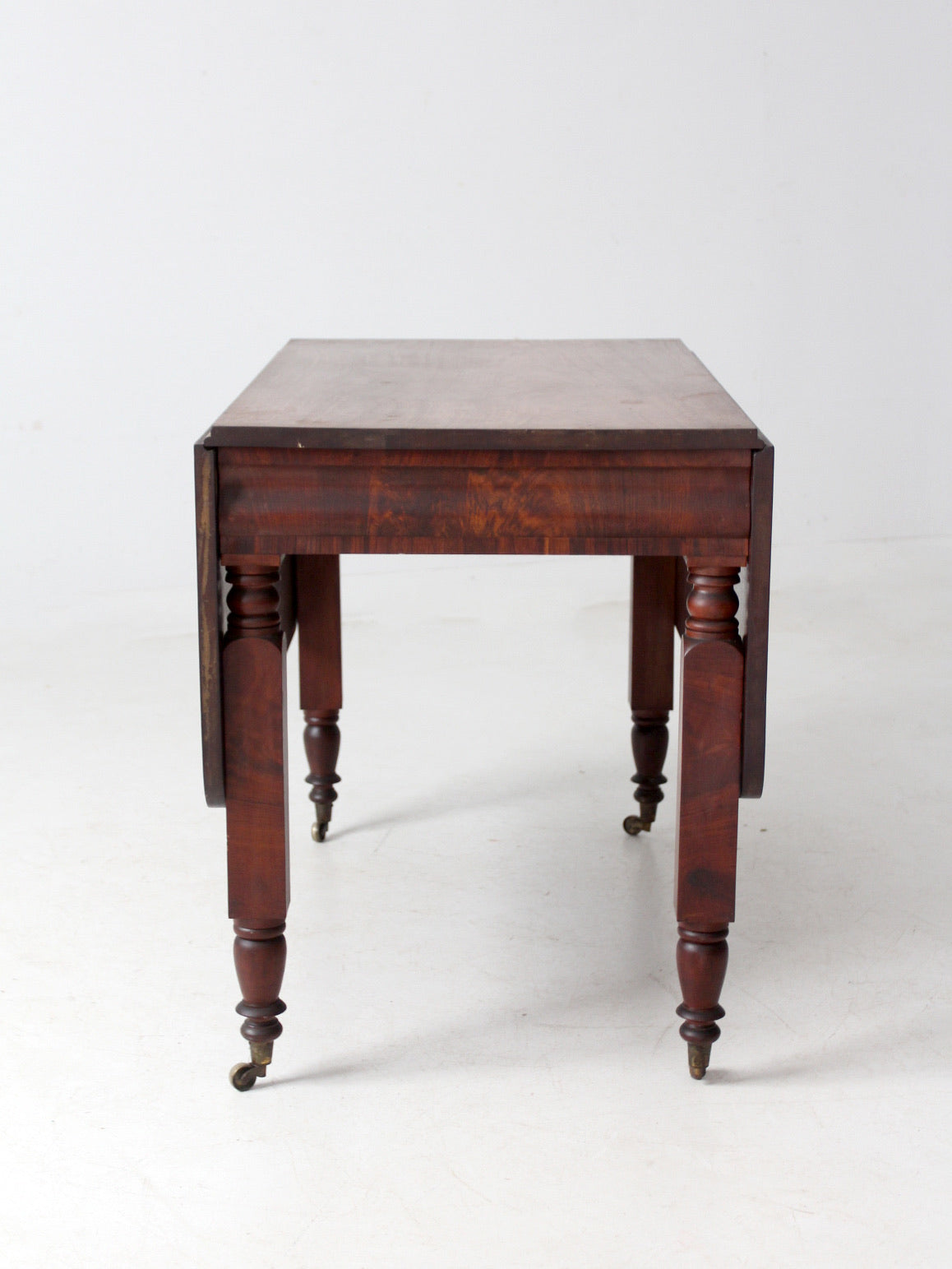 antique mahogany drop leaf table
