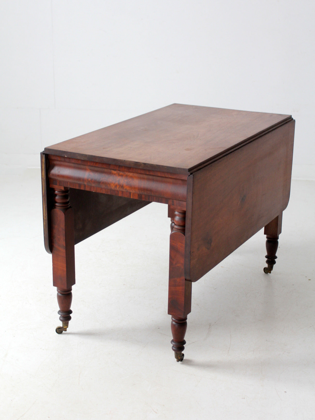 antique mahogany drop leaf table