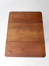 antique mahogany drop leaf table