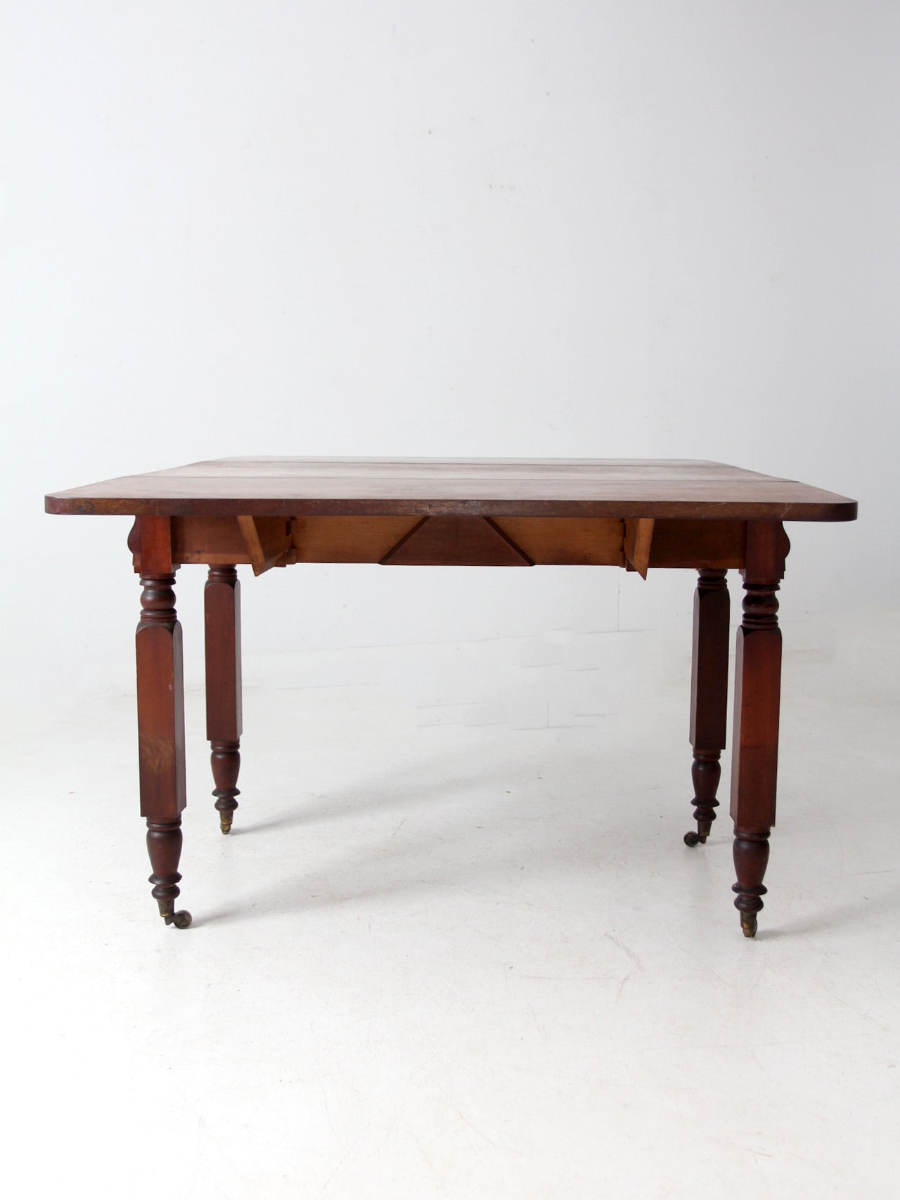 antique mahogany drop leaf table