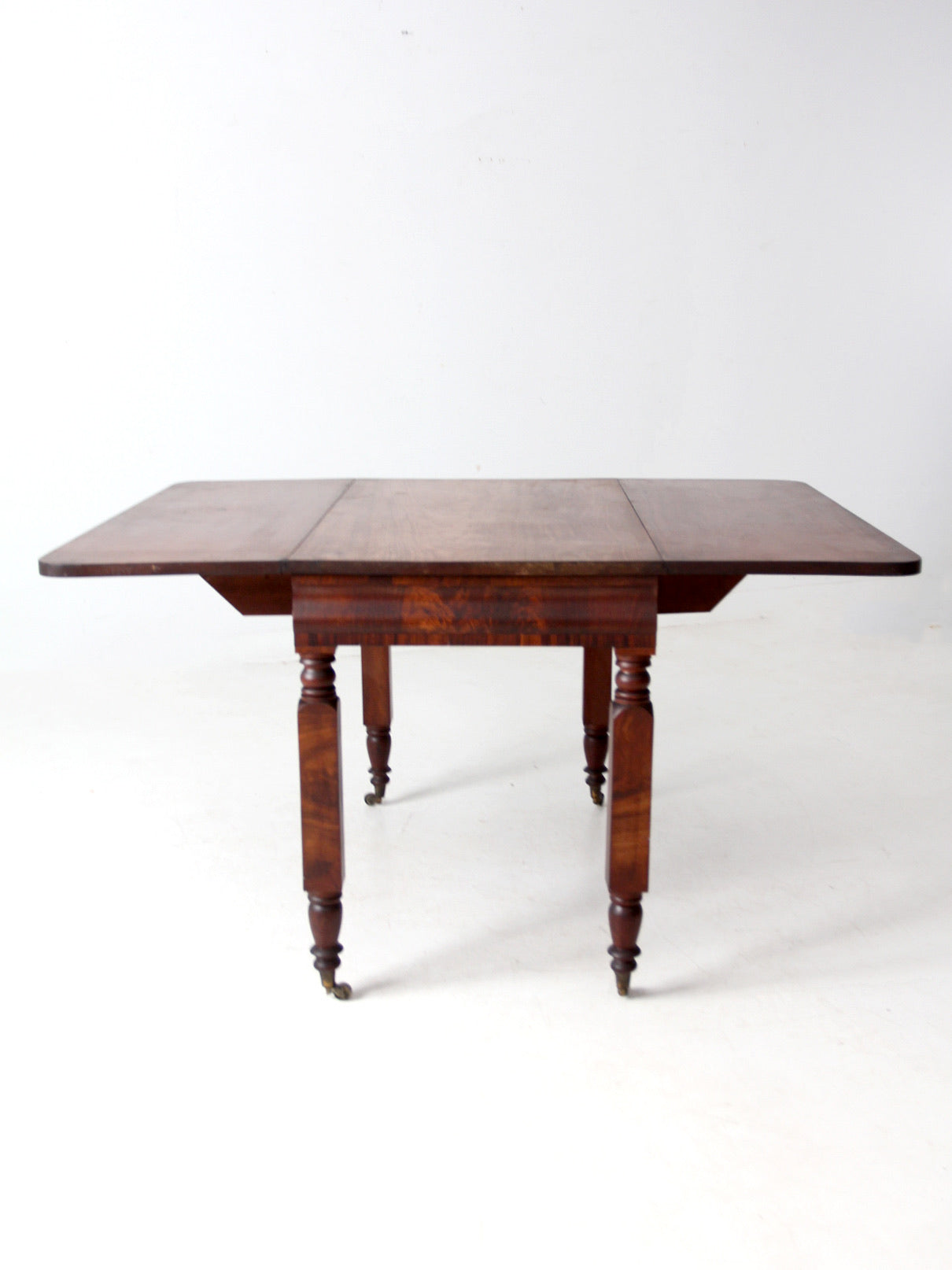 antique mahogany drop leaf table