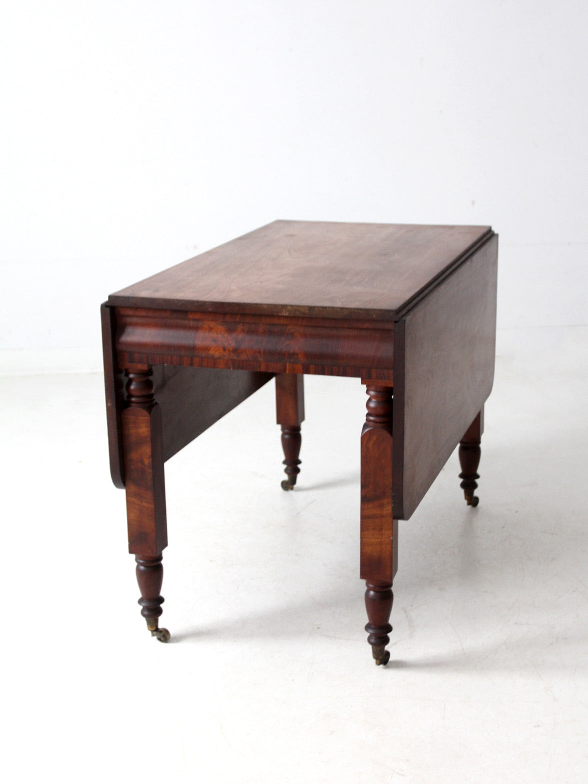 antique mahogany drop leaf table