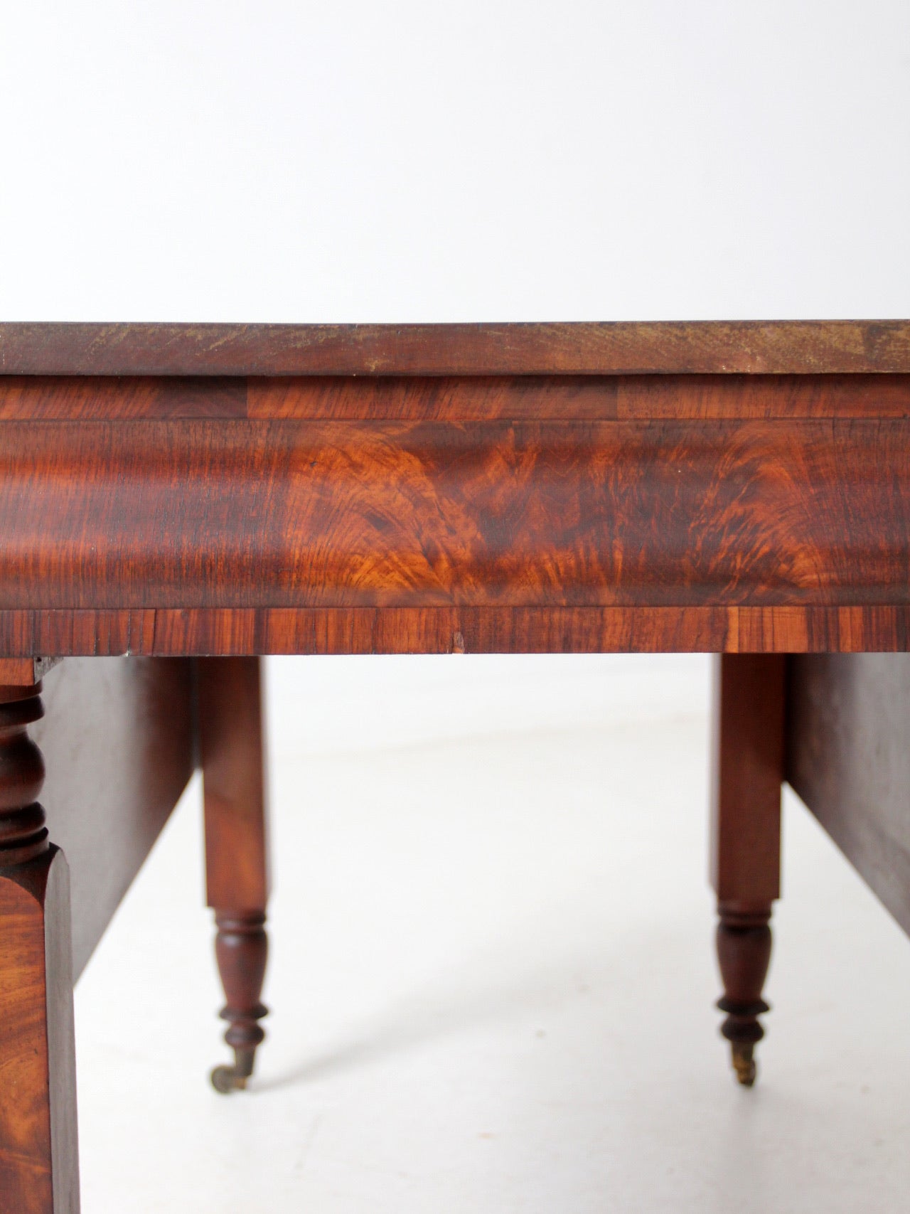 antique mahogany drop leaf table