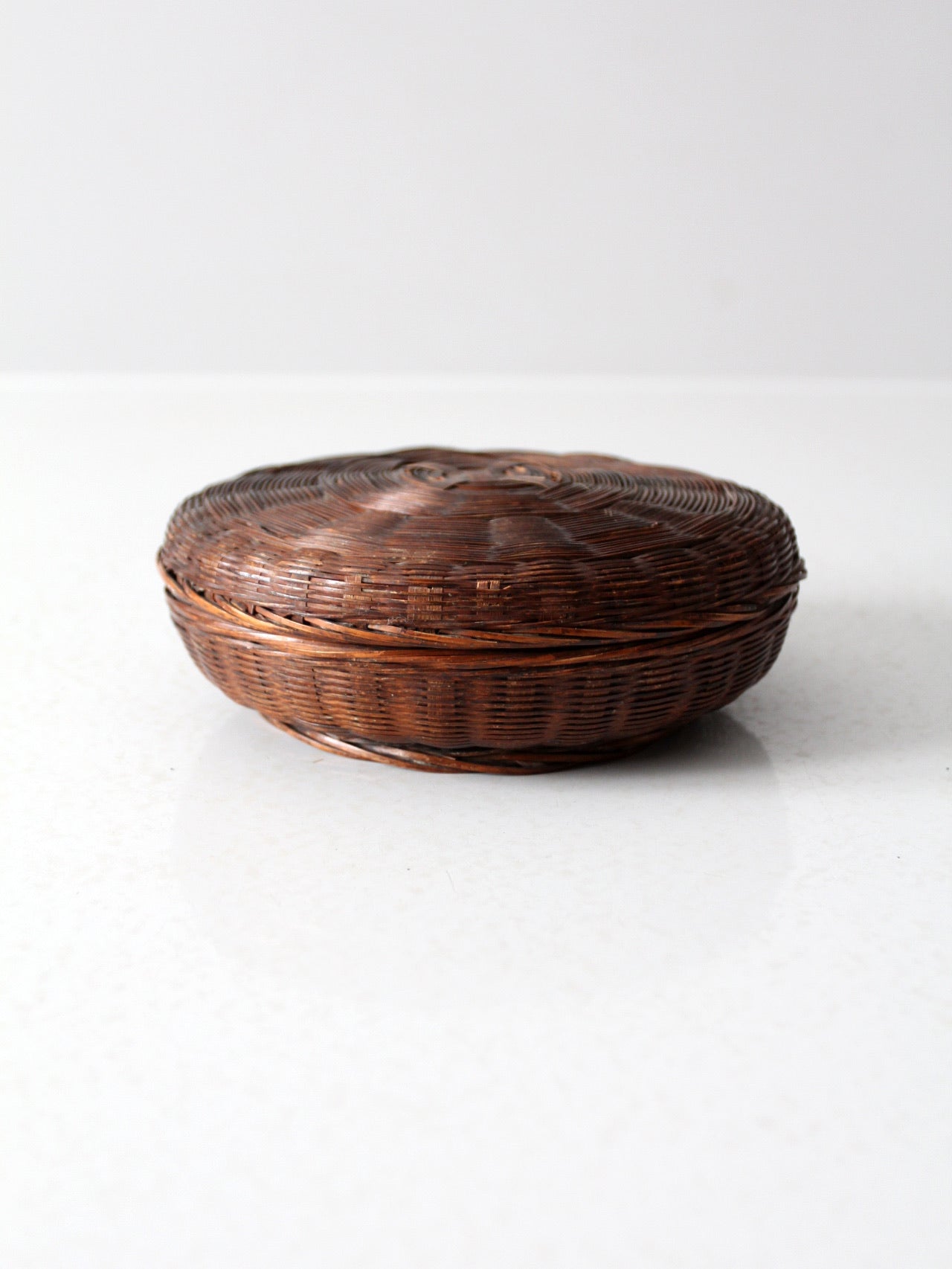 antique Chinese sewing basket