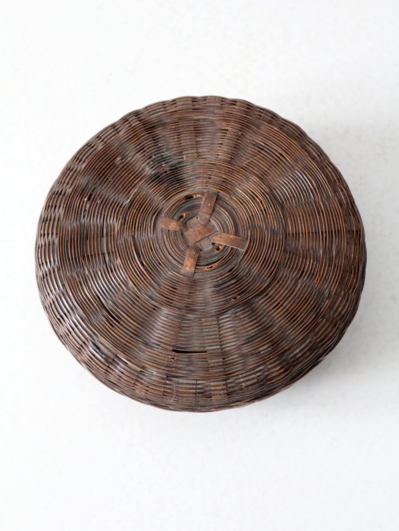 antique Chinese sewing basket
