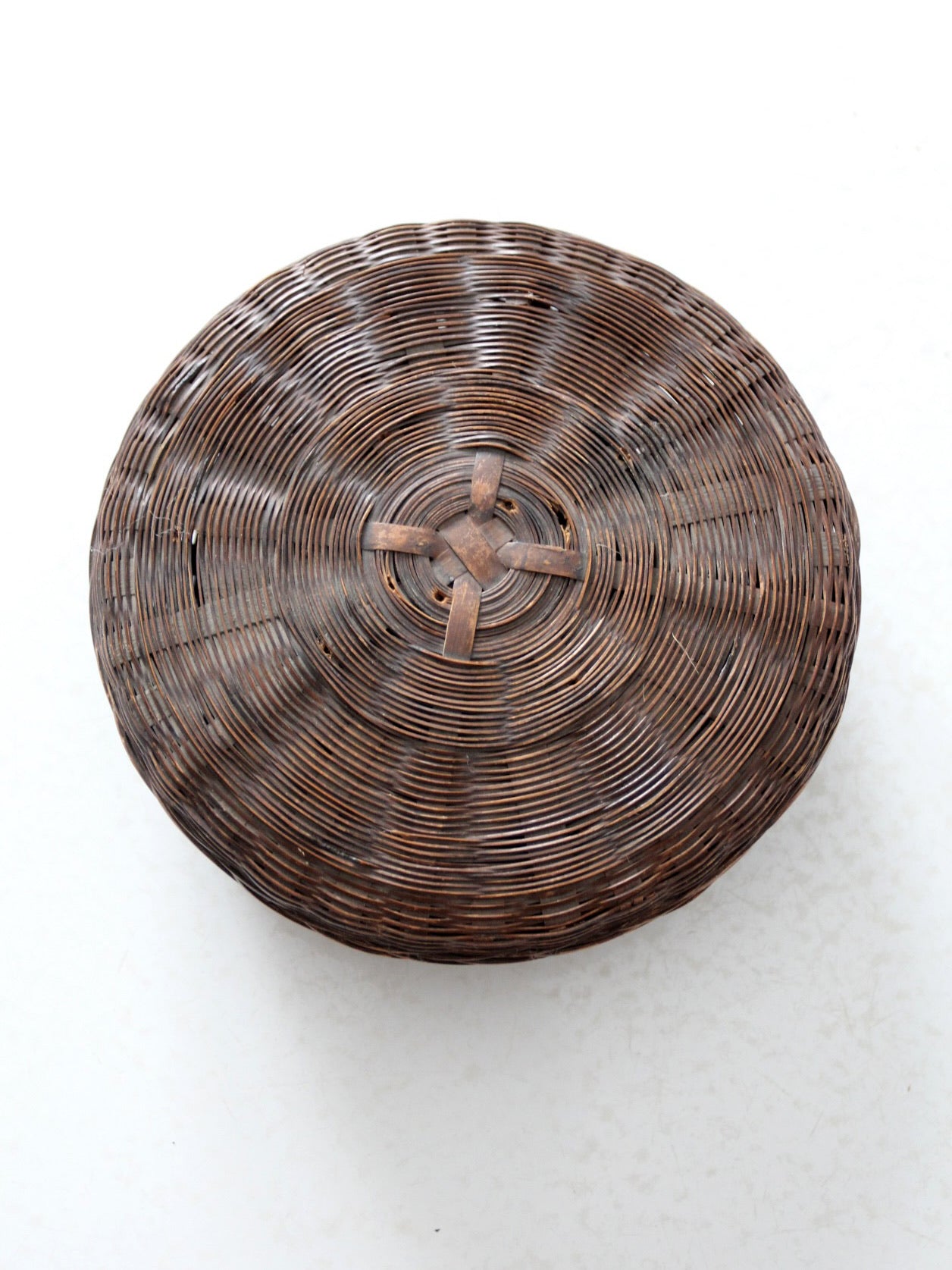 antique Chinese sewing basket