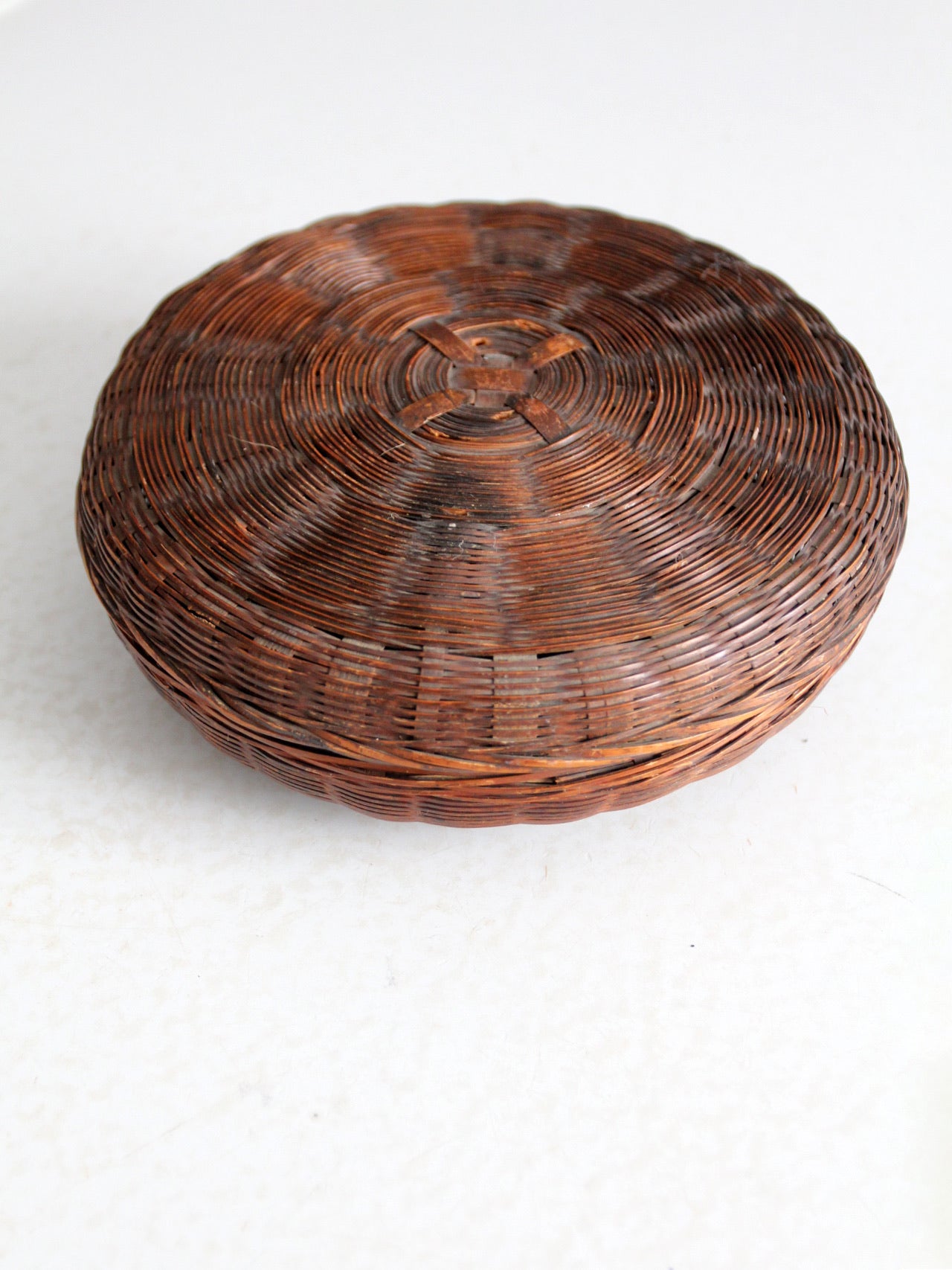 antique Chinese sewing basket