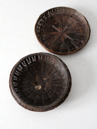 antique Chinese sewing basket