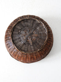 antique Chinese sewing basket