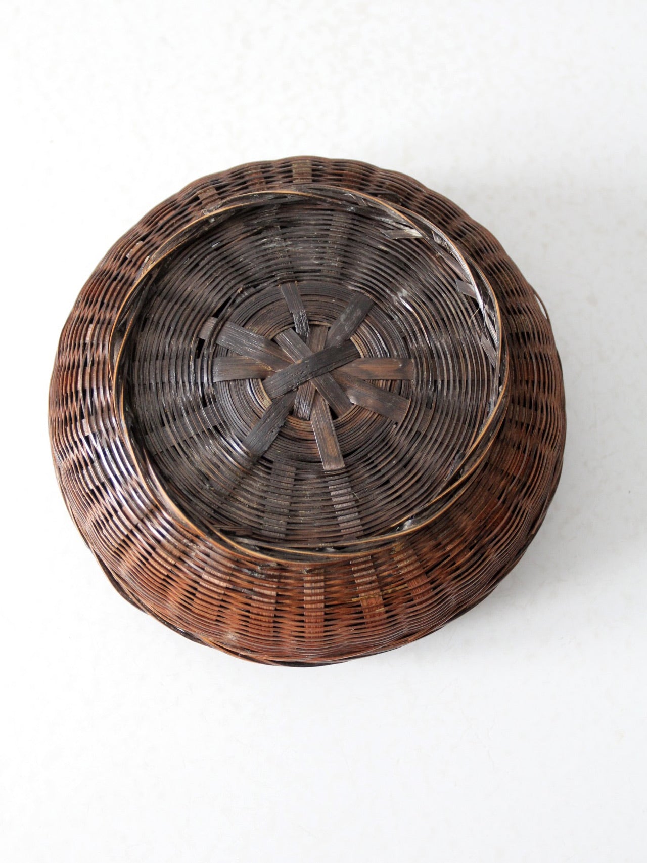 antique Chinese sewing basket