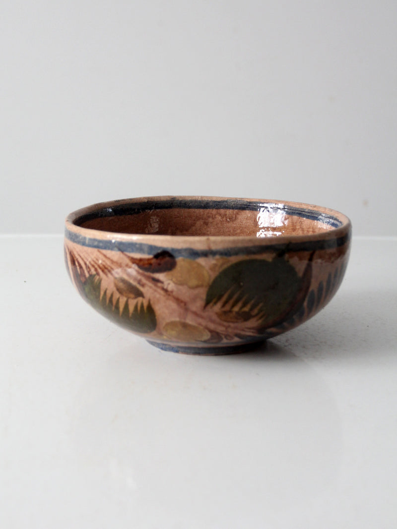 vintage Mexican pottery bowl