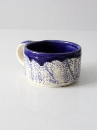 vintage studio pottery mug