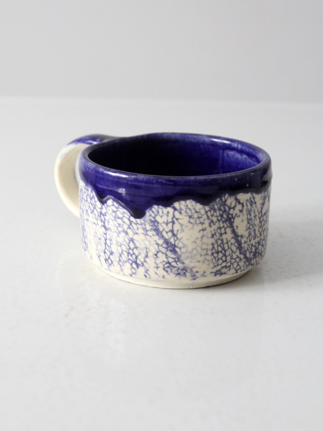 vintage studio pottery mug