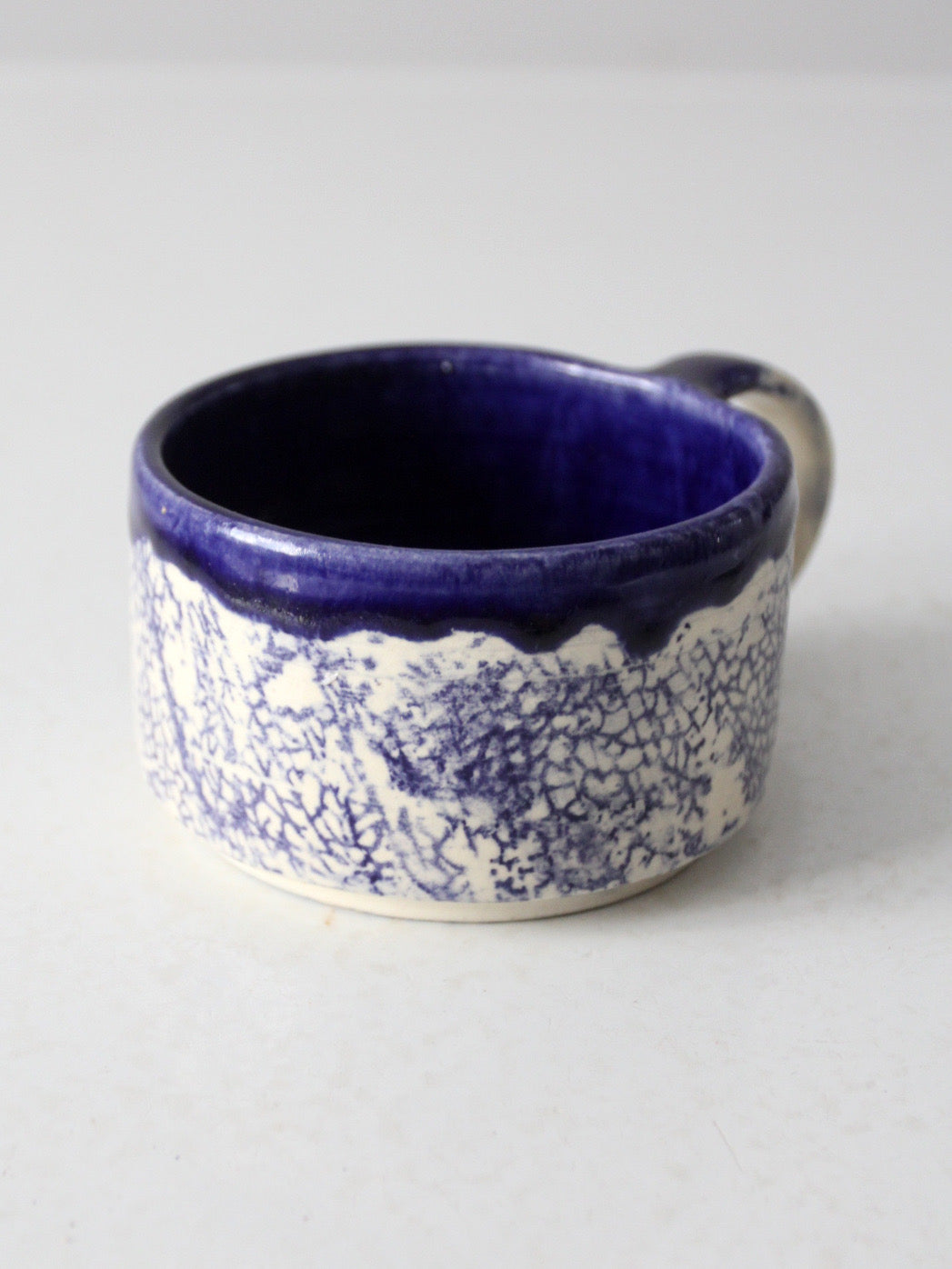 vintage studio pottery mug