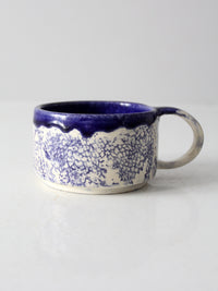 vintage studio pottery mug