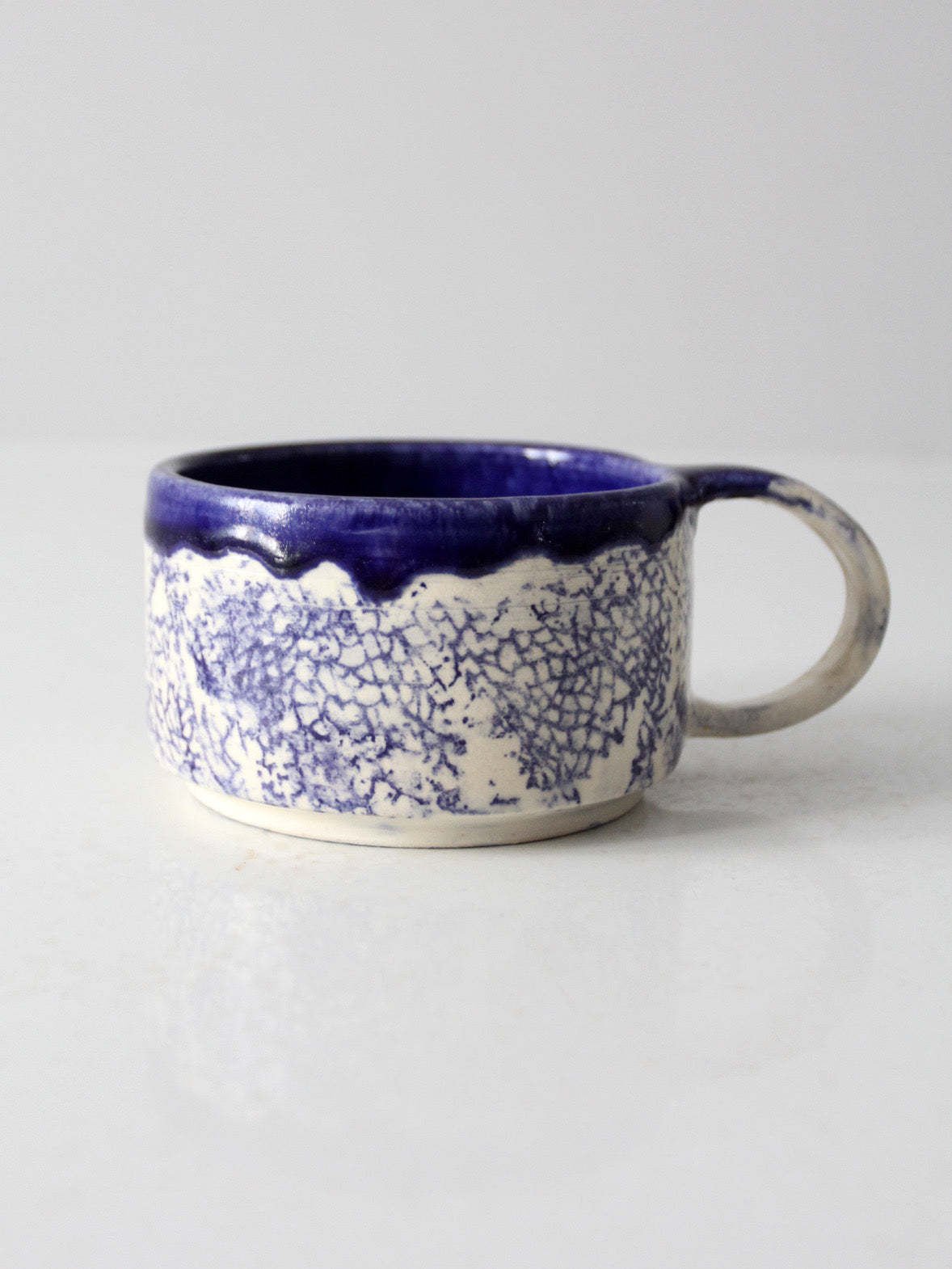 vintage studio pottery mug