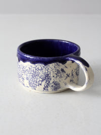 vintage studio pottery mug