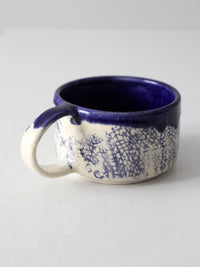 vintage studio pottery mug
