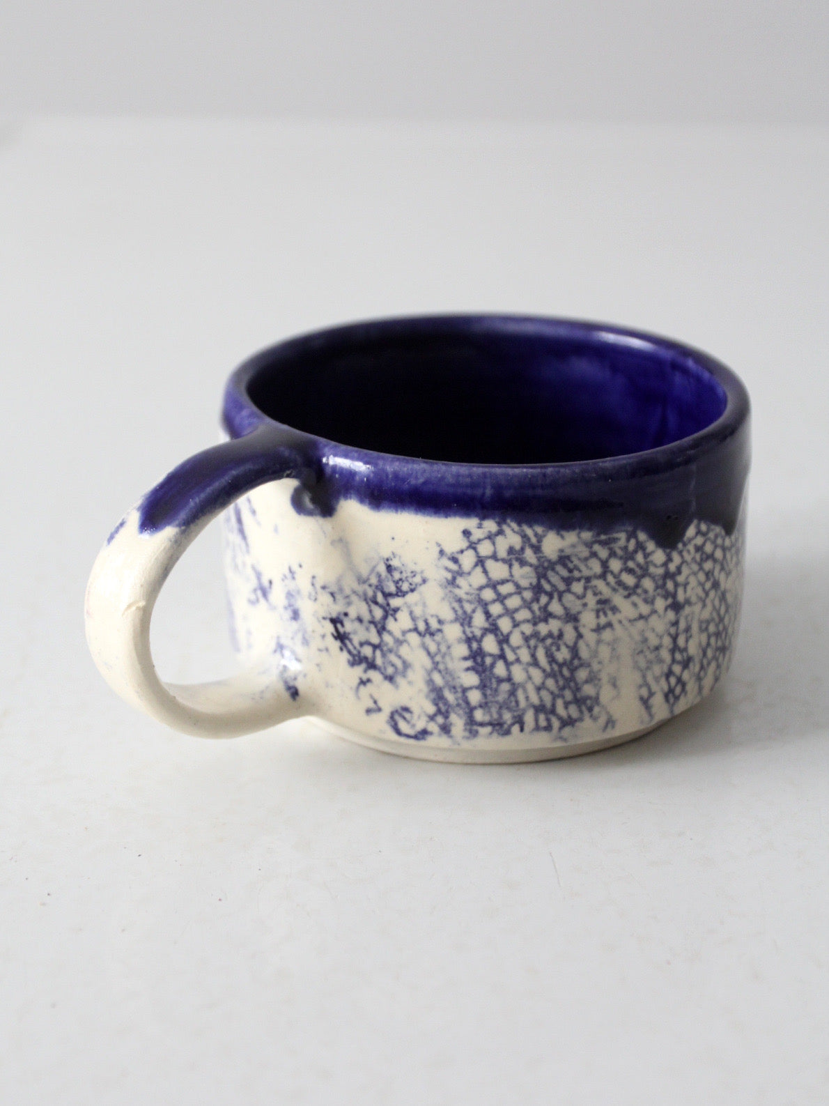 vintage studio pottery mug