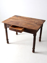 antique primitive farmhouse table