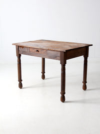 antique primitive farmhouse table