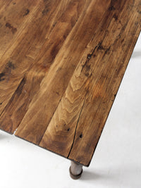 antique primitive farmhouse table