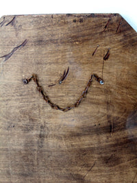 vintage Stop sign with barn wood frame