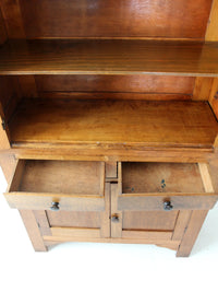 antique early 20th century farmhouse cabinet