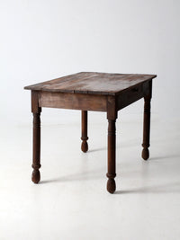 antique primitive farmhouse table