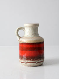 mid century Scheurich fat lava vase