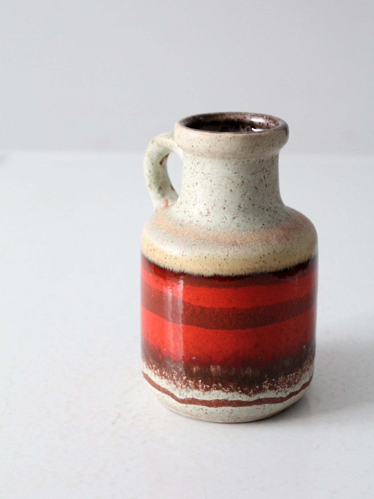 mid century Scheurich fat lava vase