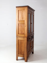 antique early 20th century farmhouse cabinet