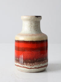 mid century Scheurich fat lava vase