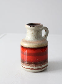 mid century Scheurich fat lava vase