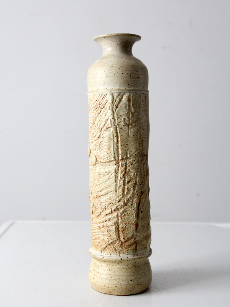 vintage Reed Bakken pottery vase