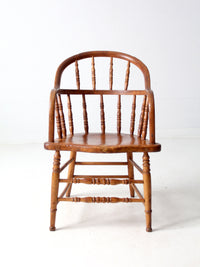 antique Windsor captains chair