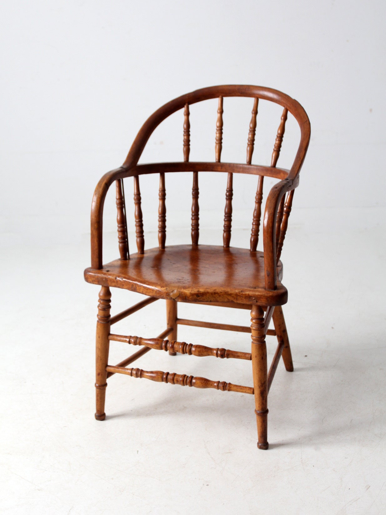 antique Windsor captains chair