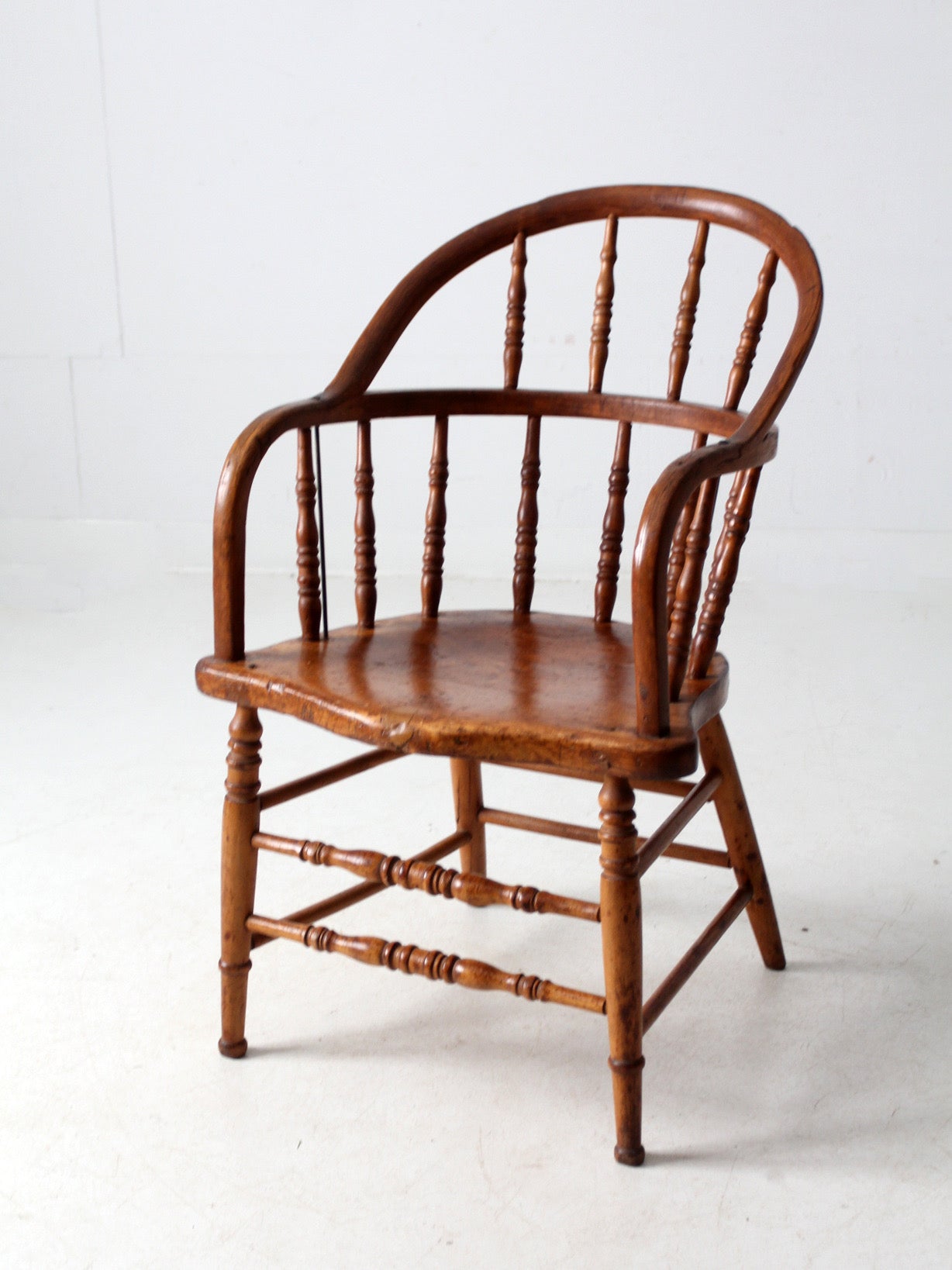 antique Windsor captains chair